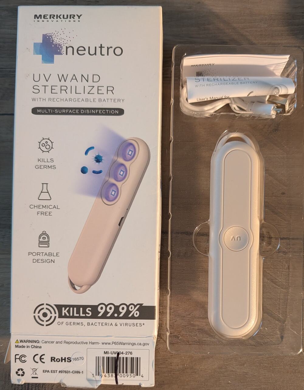 Merkury Neutro UV Wand Sanitizer
